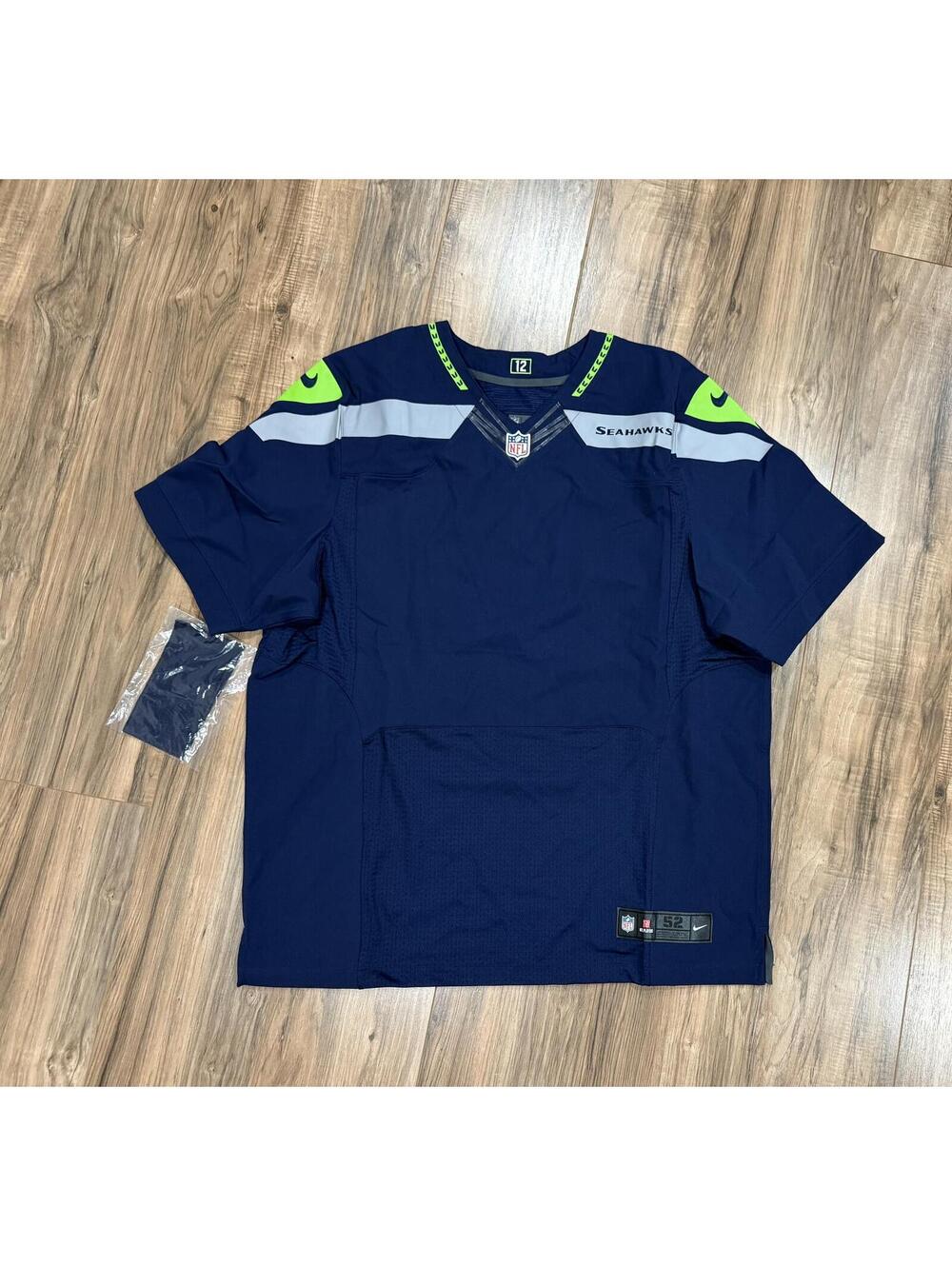 Seattle Seahawks Nike Elite Authentic On Field NFL Jersey 2012 VINTAGE Exclusive